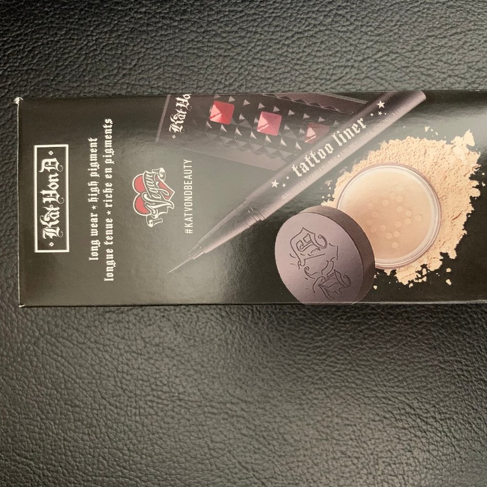 Kat Von D Tatoo Liner, Lock It, & Studded Kiss KIT